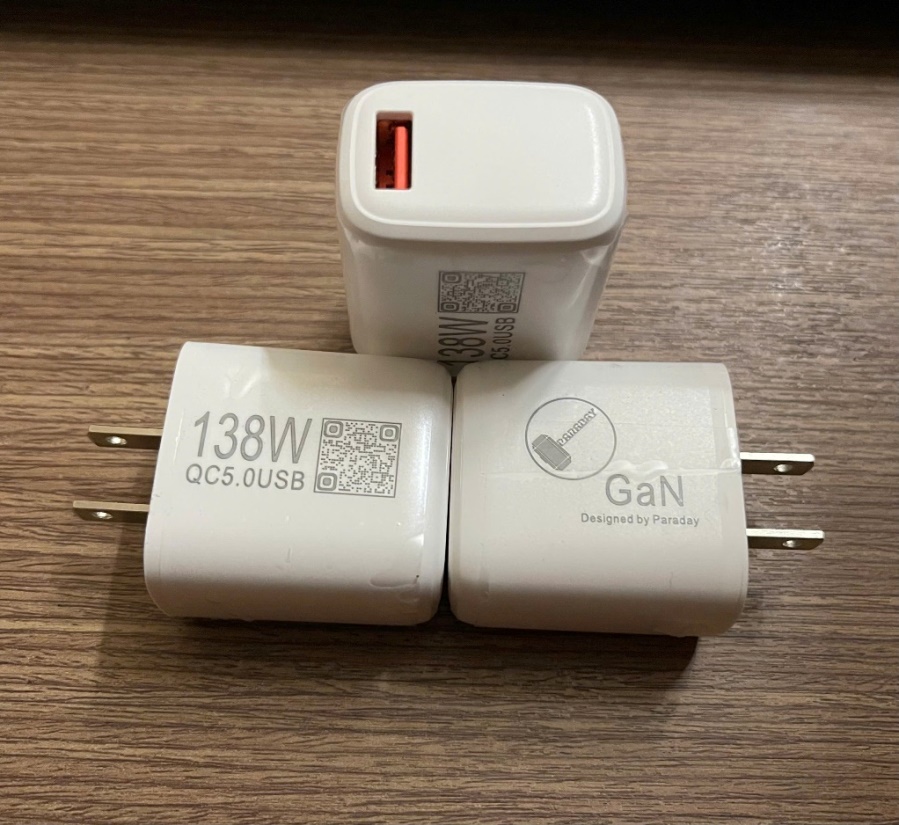 Cóc sạc nhanh GaN (138W) cổng USB